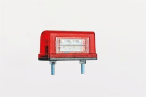 Фонарь освещения регистрационного знака красный LED FT016ALED FRISTOM
