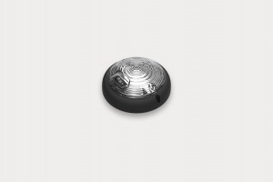 Фонарь LED для внутреннего освещения салона светодиодный 12-36В, чёрный, круглый с переключателем клавишным двухступенчатым. FT160CZWLED FRISTOM