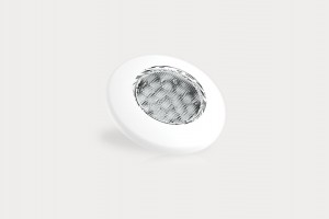 Фонарь освещения салона 21-LED, круглая, съёмная рамка белого цвета FT046BLED FRISTOM